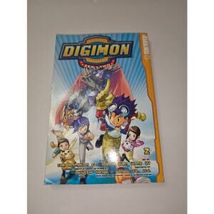 Digimon Zero Two Volume 2 Akiyoshi Hongo 2004 Tokyopop Manga 1st Print